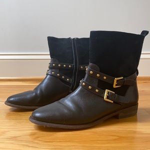 Coach suede boots